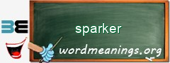 WordMeaning blackboard for sparker